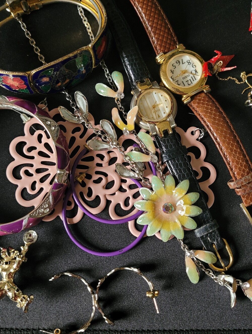 Mystery Accessory Bundle, Bracelets, Jewelry, Vintage, Earrings, Brooch, y2k